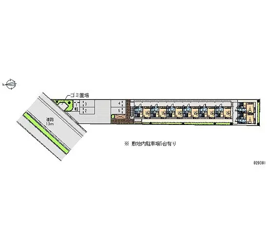 ★手数料０円★高槻市如是町 月極駐車場